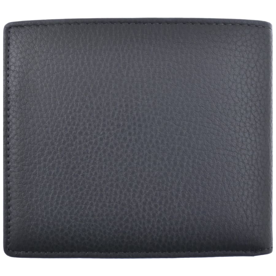 Image number 3 for Ted Baker Striped Leather Wallet Navy