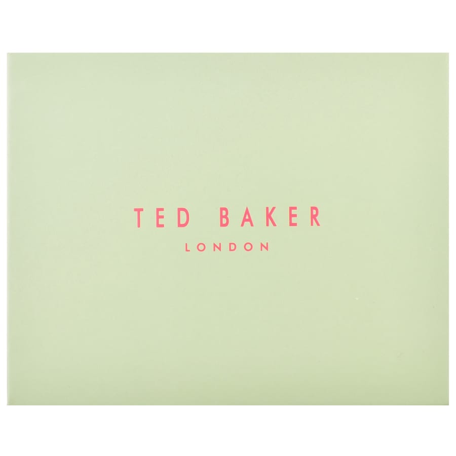 Image number 5 for Ted Baker Striped Leather Wallet Navy