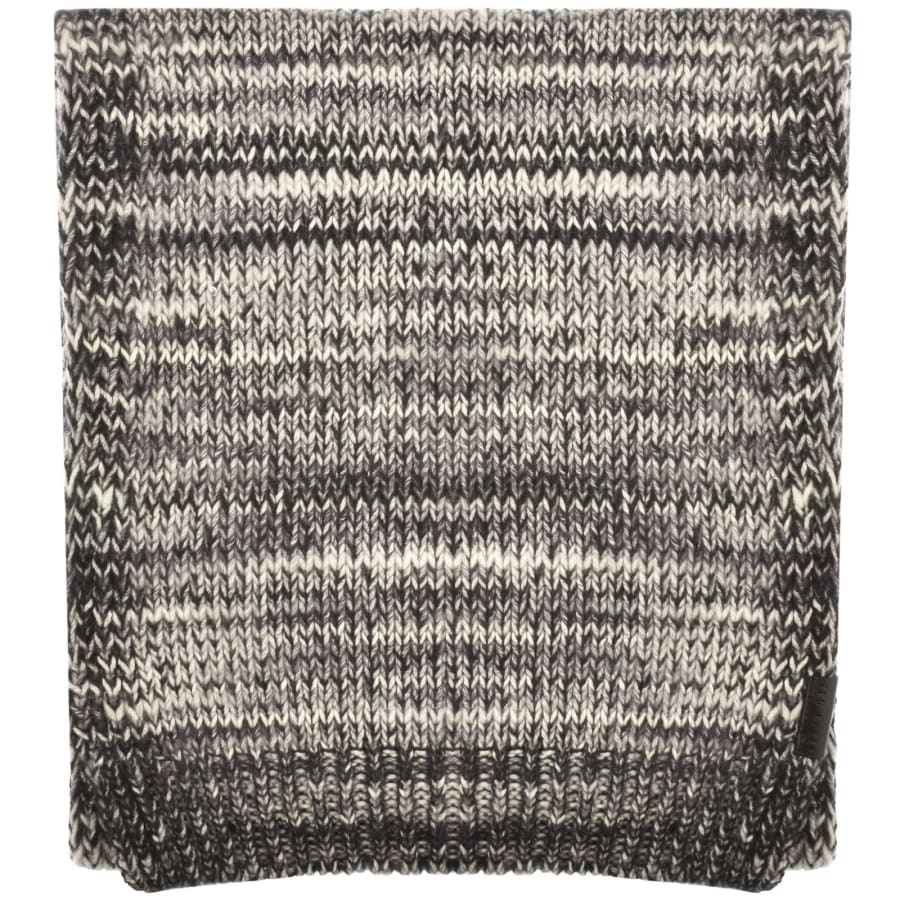 Image number 1 for Ted Baker Perciis Knit Scarf Grey