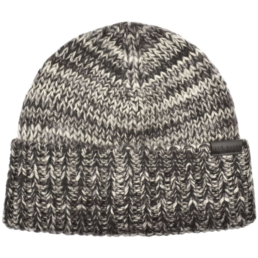 Image number 1 for Ted Baker Richiis Beanie Hat Grey