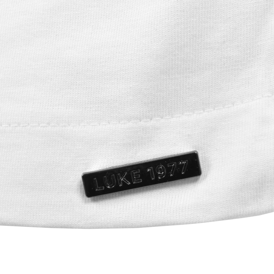Image number 3 for Luke 1977 Plain T Shirt White