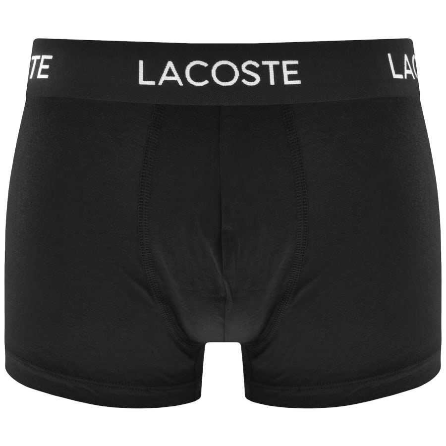 Image number 5 for Lacoste Underwear 5 Pack Trunks Black