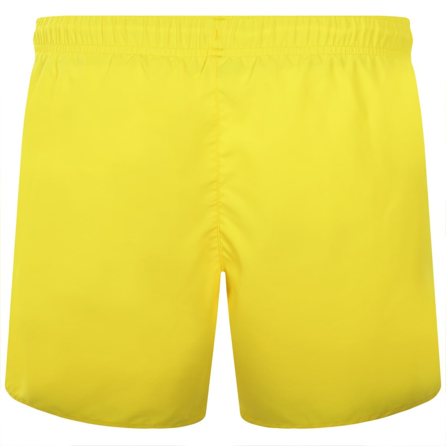 Image number 2 for Lacoste Core Essentials Swim Shorts Yellow