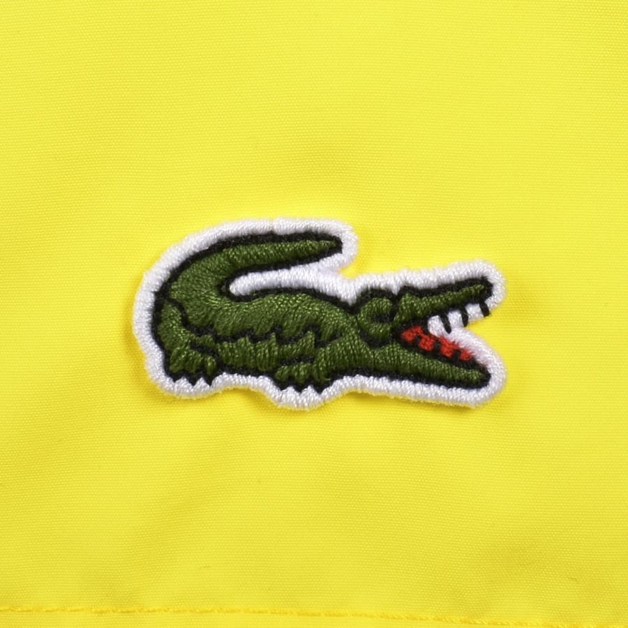 Image number 3 for Lacoste Core Essentials Swim Shorts Yellow