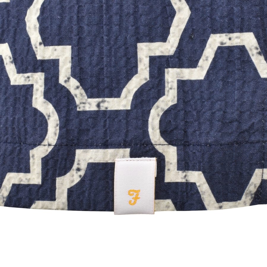 Image number 3 for Farah Astral Short Sleeve Shirt Blue