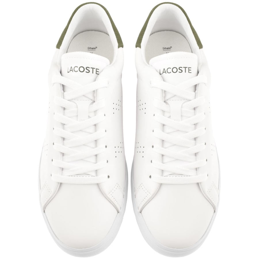Image number 3 for Lacoste Powercourt 125 2 Trainers White