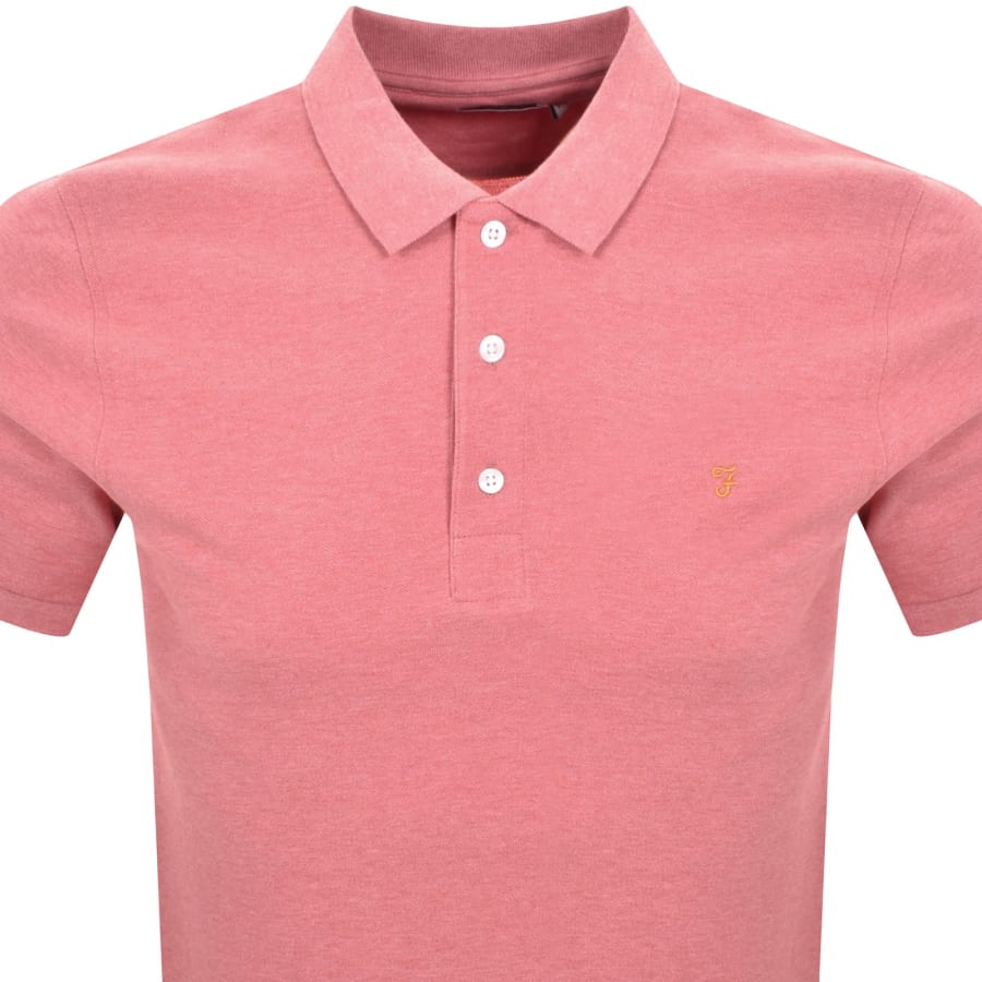 Image number 2 for Farah Blanes Polo T Shirt Pink