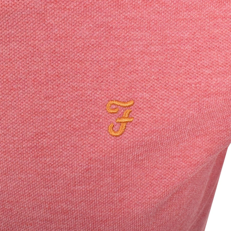 Image number 3 for Farah Blanes Polo T Shirt Pink