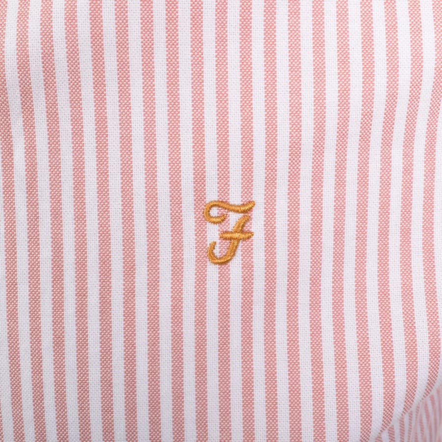 Image number 3 for Farah Brewer Short Sleeve Shirt Pink