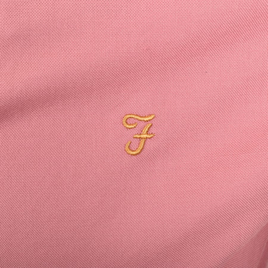 Image number 3 for Farah Brewer Long Sleeve Shirt Pink