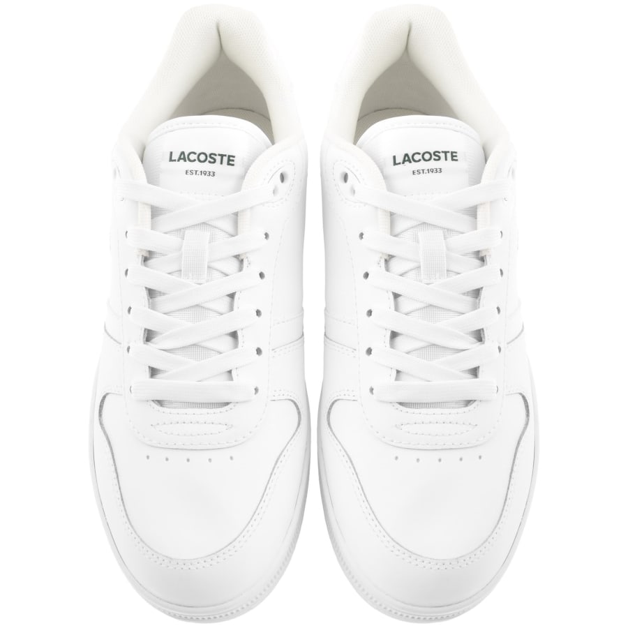 Image number 3 for Lacoste T Clip Trainers White