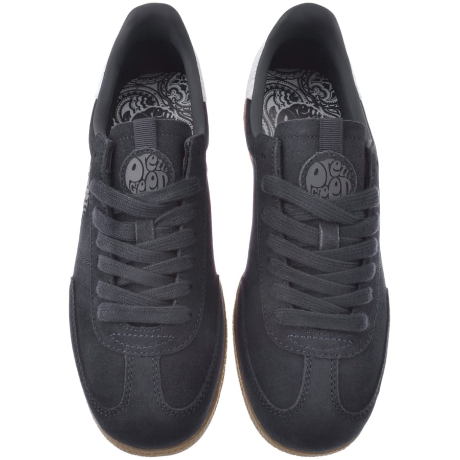 Image number 3 for Pretty Green Ramblas Trainers Navy