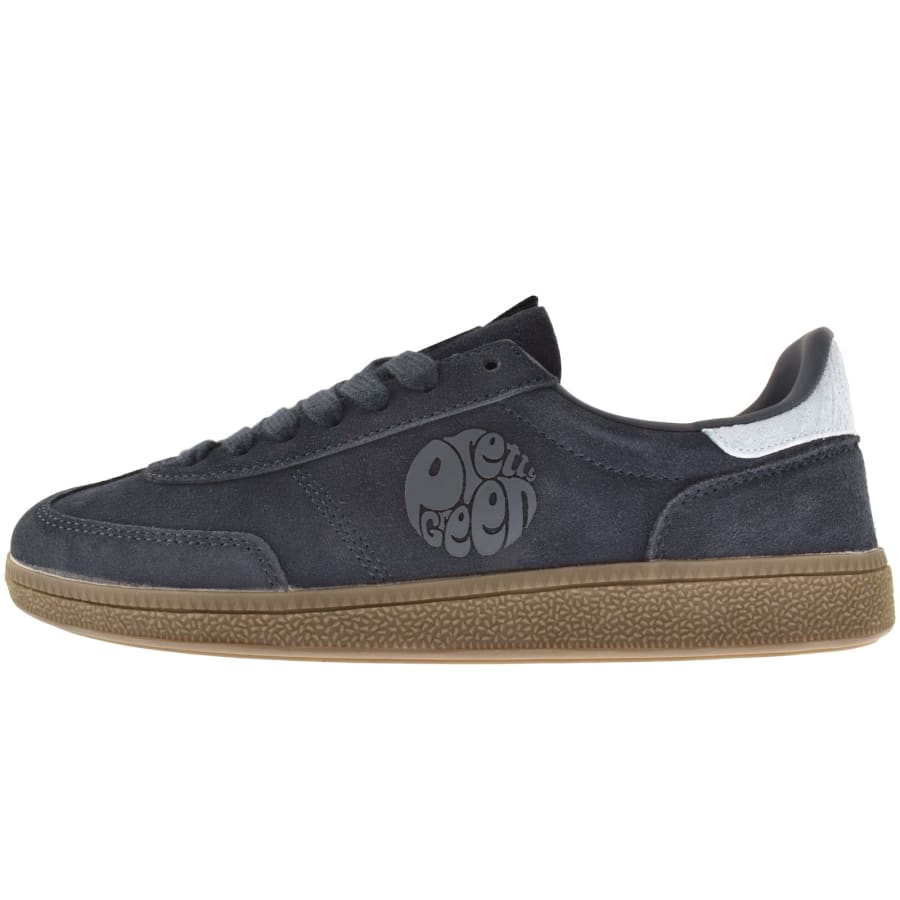 Image number 1 for Pretty Green Ramblas Trainers Navy