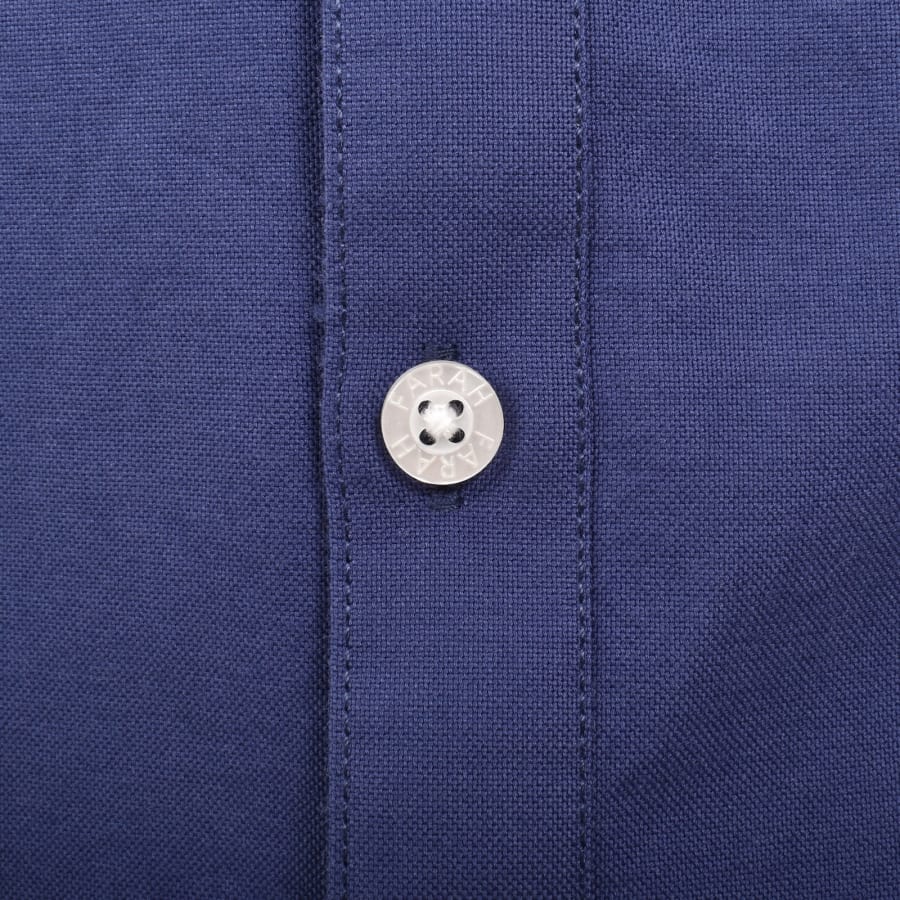 Image number 4 for Farah Brewer Long Sleeve Shirt Blue