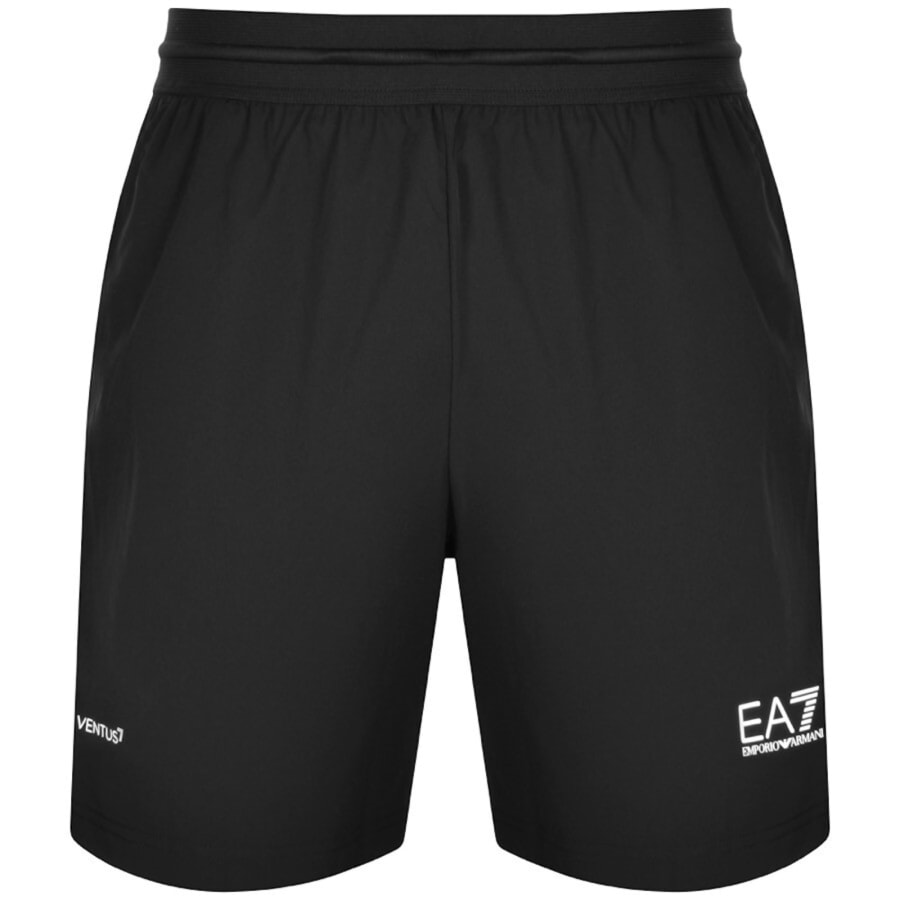 Image number 3 for EA7 Emporio Armani T Shirt Shorts Set Black