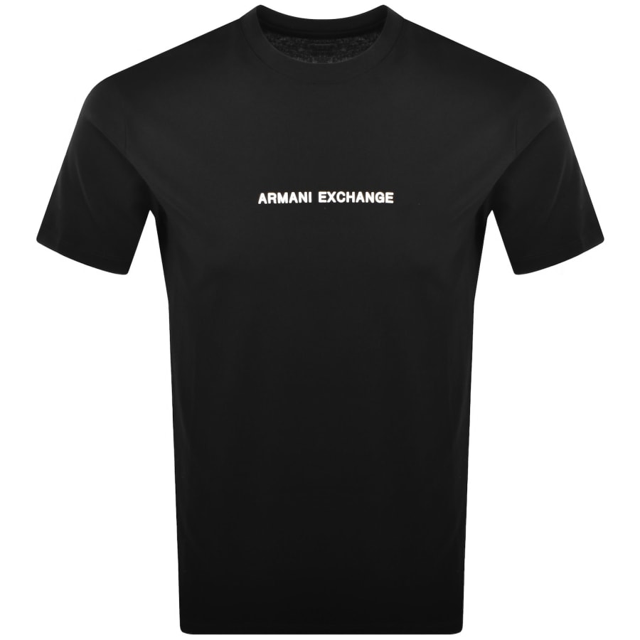 Image number 1 for Armani Exchange Logo T Shirt Black