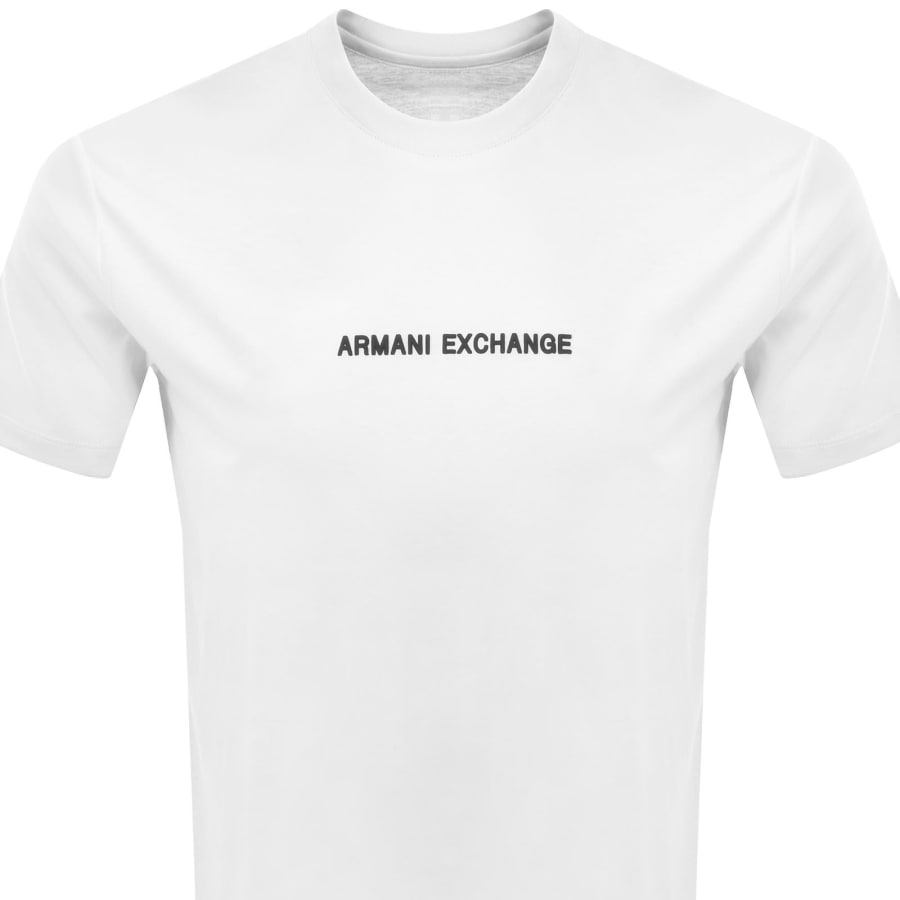 Image number 2 for Armani Exchange Logo T Shirt White
