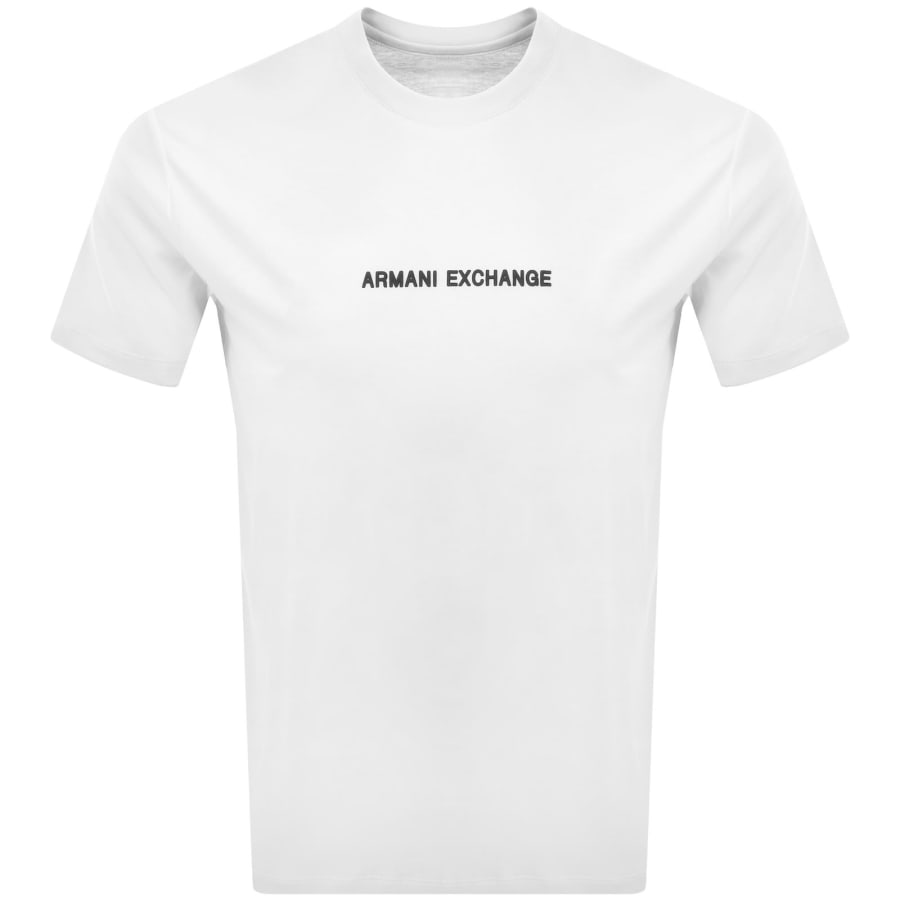 Image number 1 for Armani Exchange Logo T Shirt White
