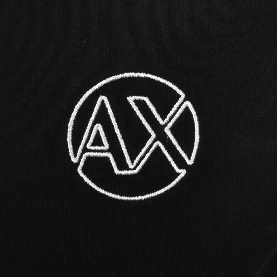 Image number 3 for Armani Exchange Logo T Shirt Black