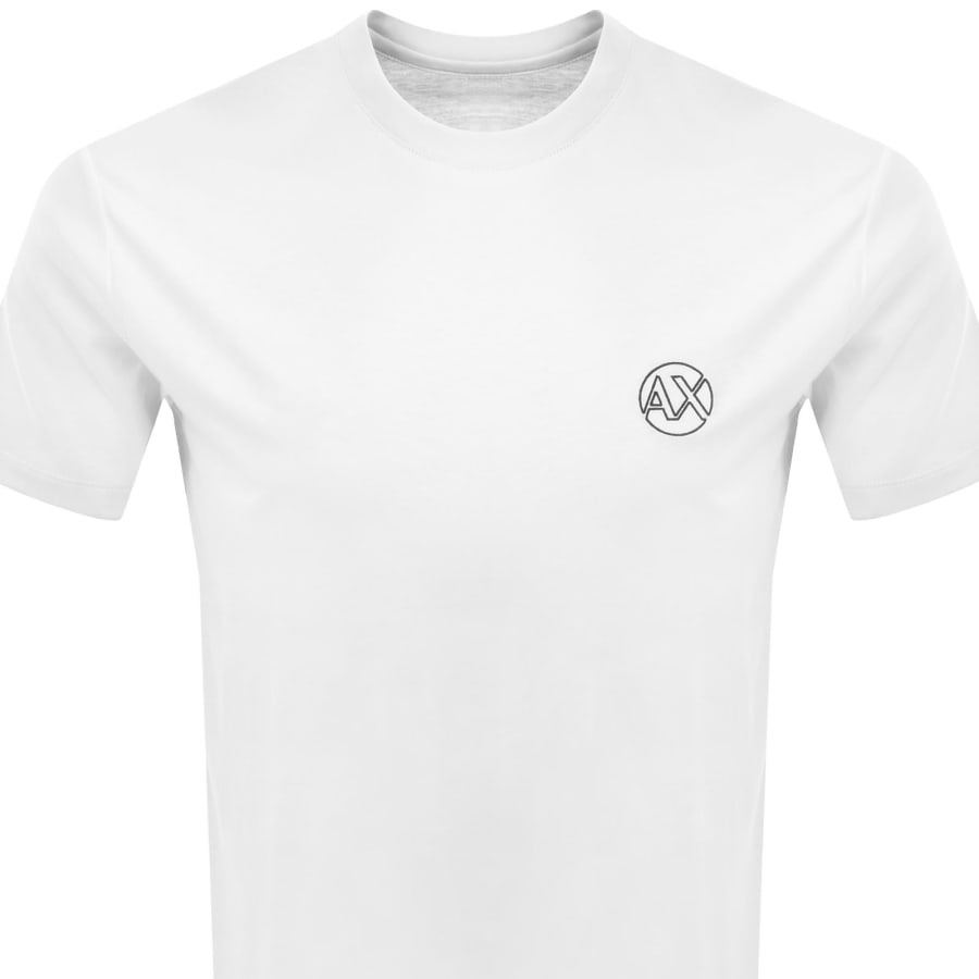 Image number 2 for Armani Exchange Logo T Shirt White