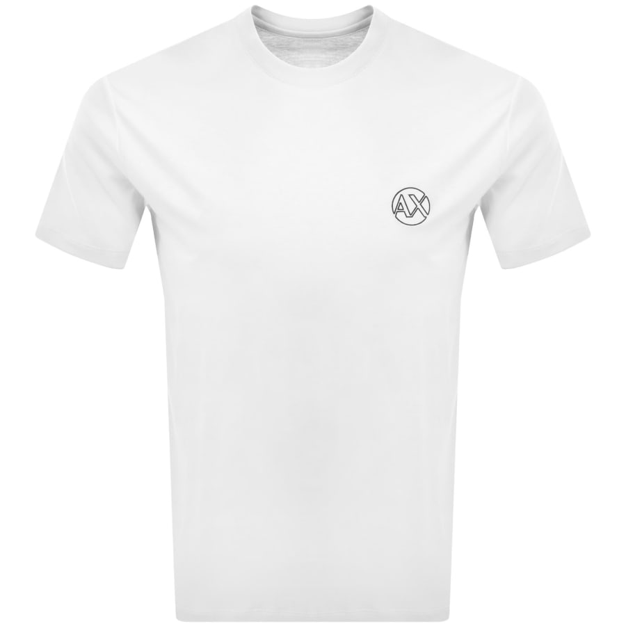 Image number 1 for Armani Exchange Logo T Shirt White