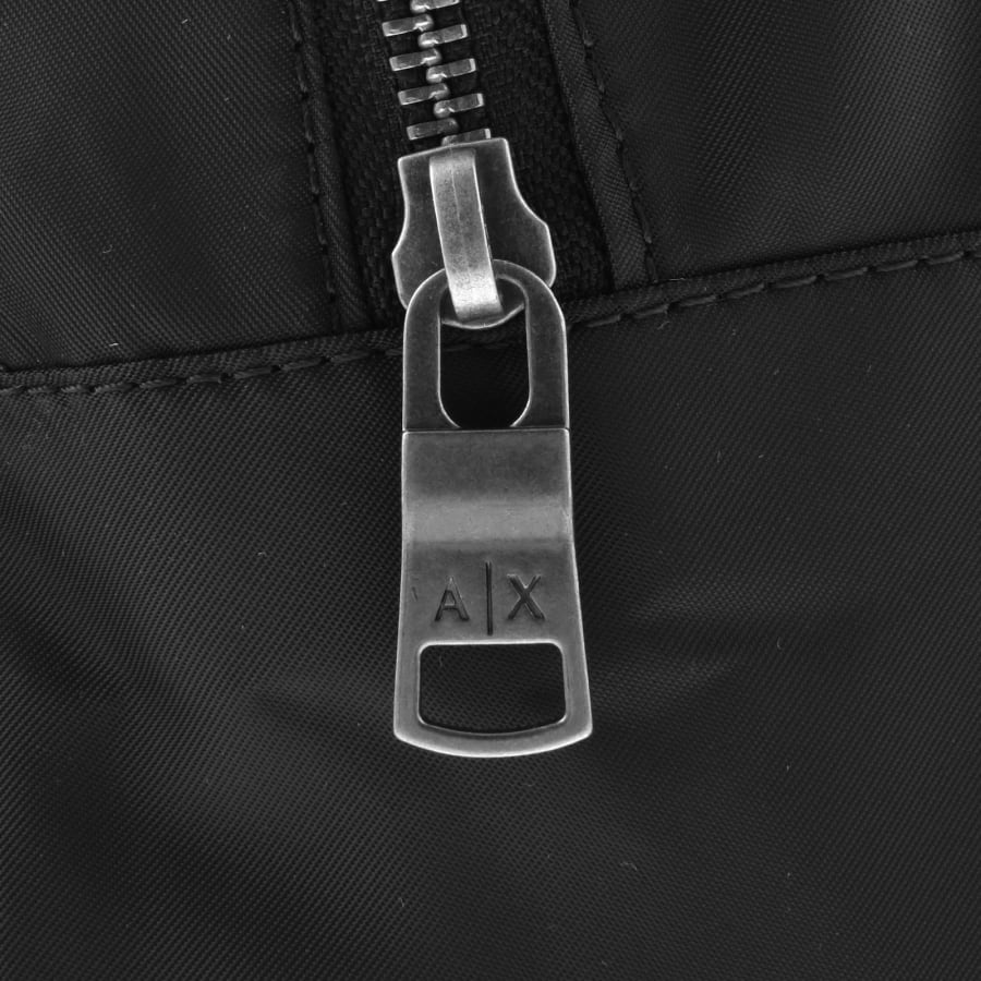 Image number 5 for Armani Exchange Box Logo Backpack Black