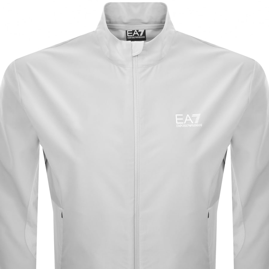 Image number 2 for EA7 Emporio Armani Logo Jacket Grey