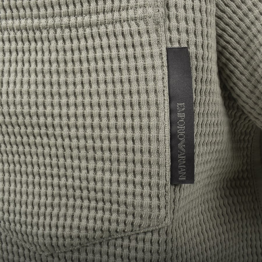 Image number 3 for Emporio Armani Loungwear Shirt Green