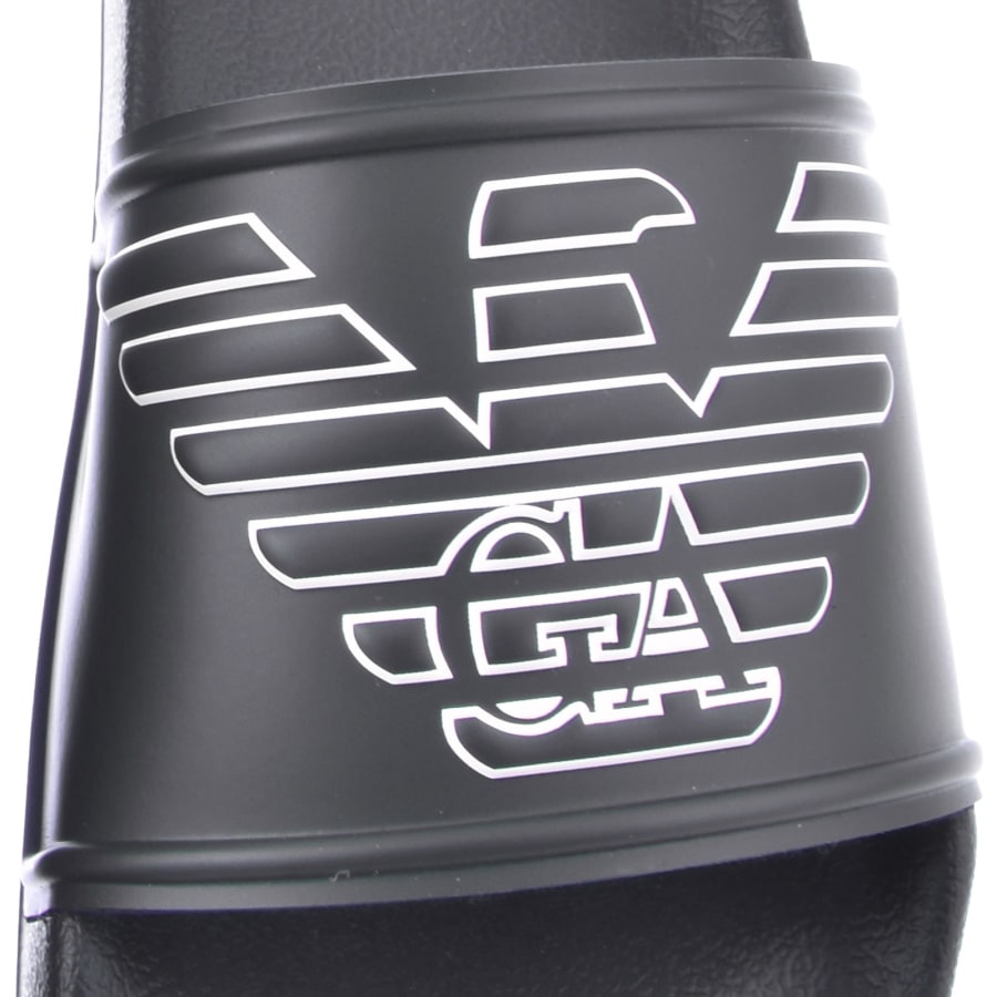 Image number 4 for Emporio Armani Logo Sliders Navy