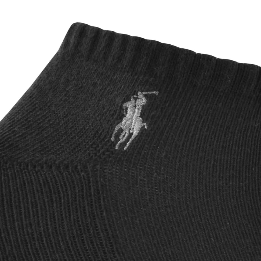 Image number 3 for Ralph Lauren 6 Pack Socks Black