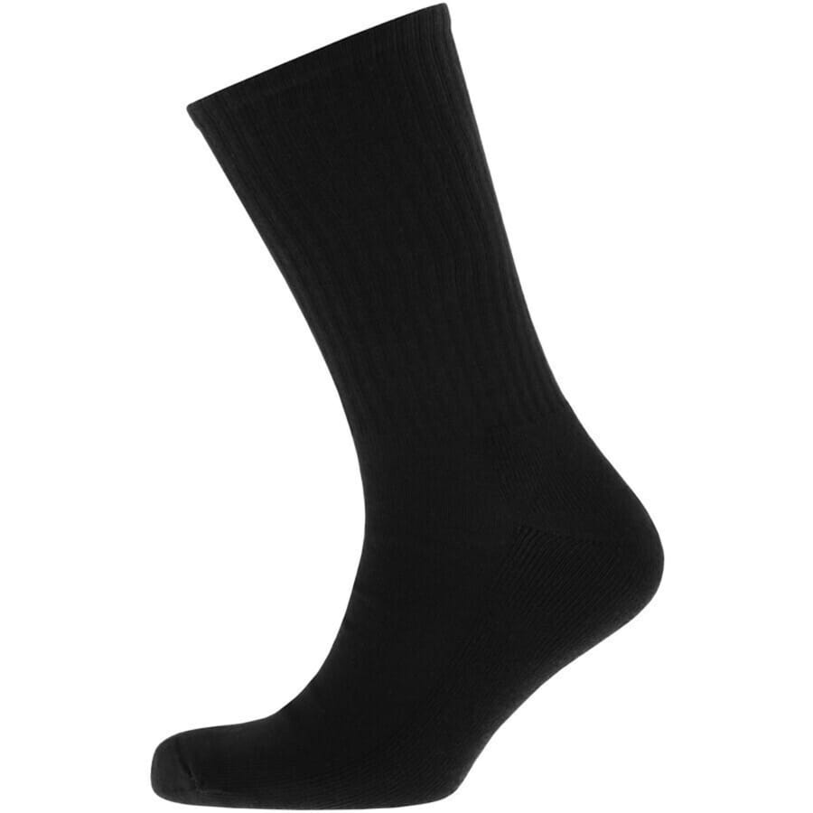 Image number 2 for Ralph Lauren 6 Pack Crew Socks Black