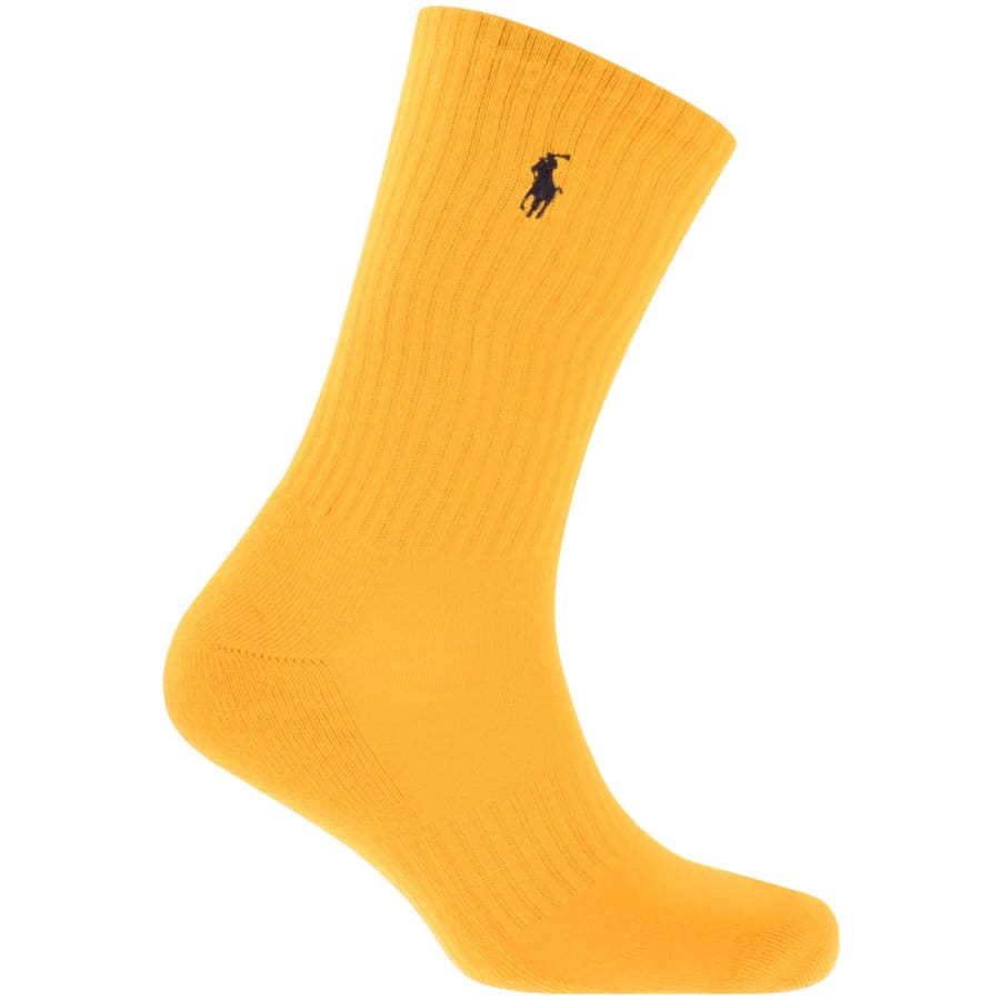 Image number 2 for Ralph Lauren 6 Pack Crew Socks