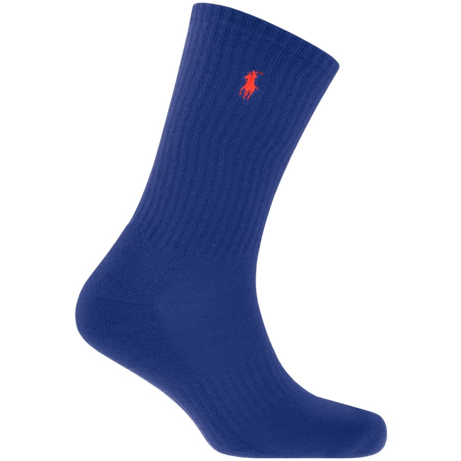 Image number 4 for Ralph Lauren 6 Pack Crew Socks