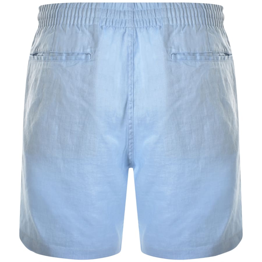 Image number 2 for Ralph Lauren Linen Prepster Shorts Blue