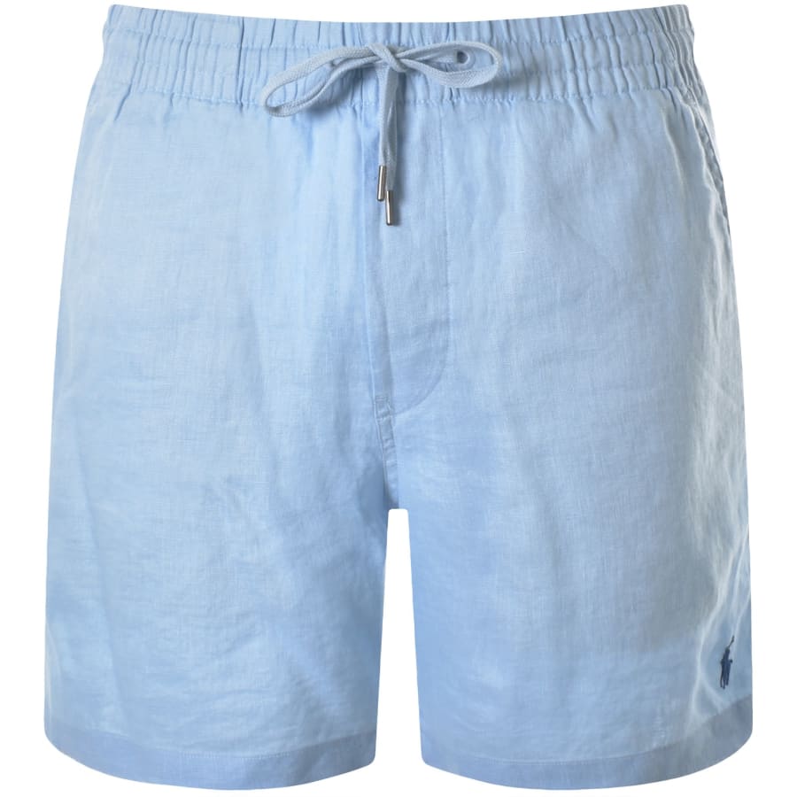 Image number 1 for Ralph Lauren Linen Prepster Shorts Blue