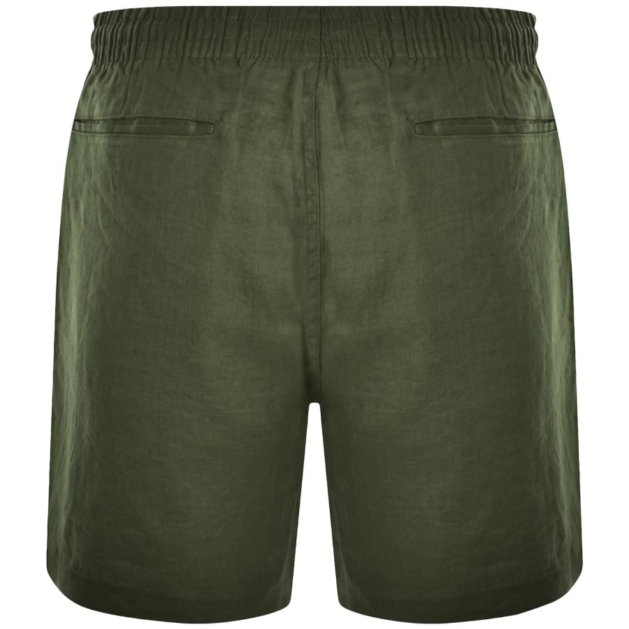 Image number 2 for Ralph Lauren Linen Prepster Shorts Green