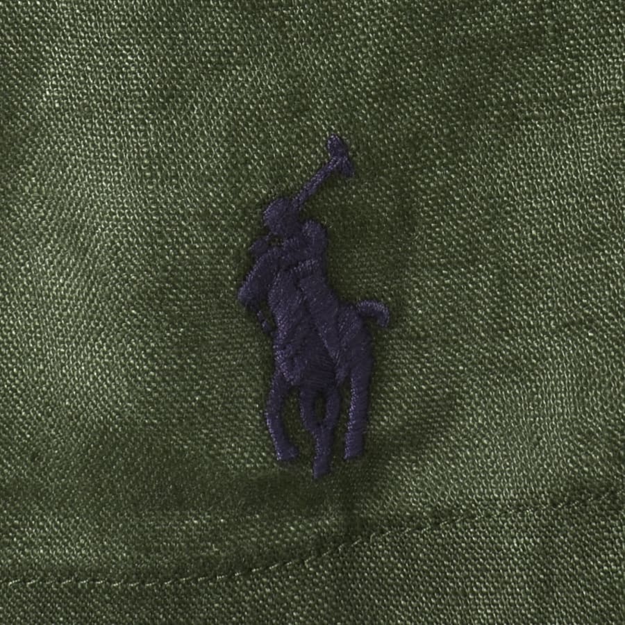 Image number 3 for Ralph Lauren Linen Prepster Shorts Green