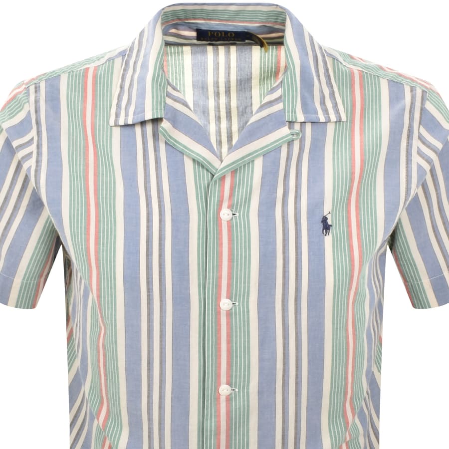 Image number 2 for Ralph Lauren Striped Short Sleeve Shirt