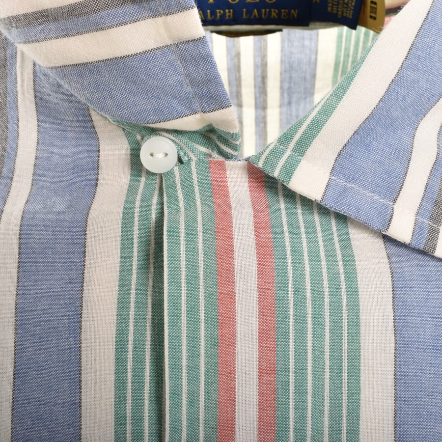 Image number 4 for Ralph Lauren Striped Short Sleeve Shirt