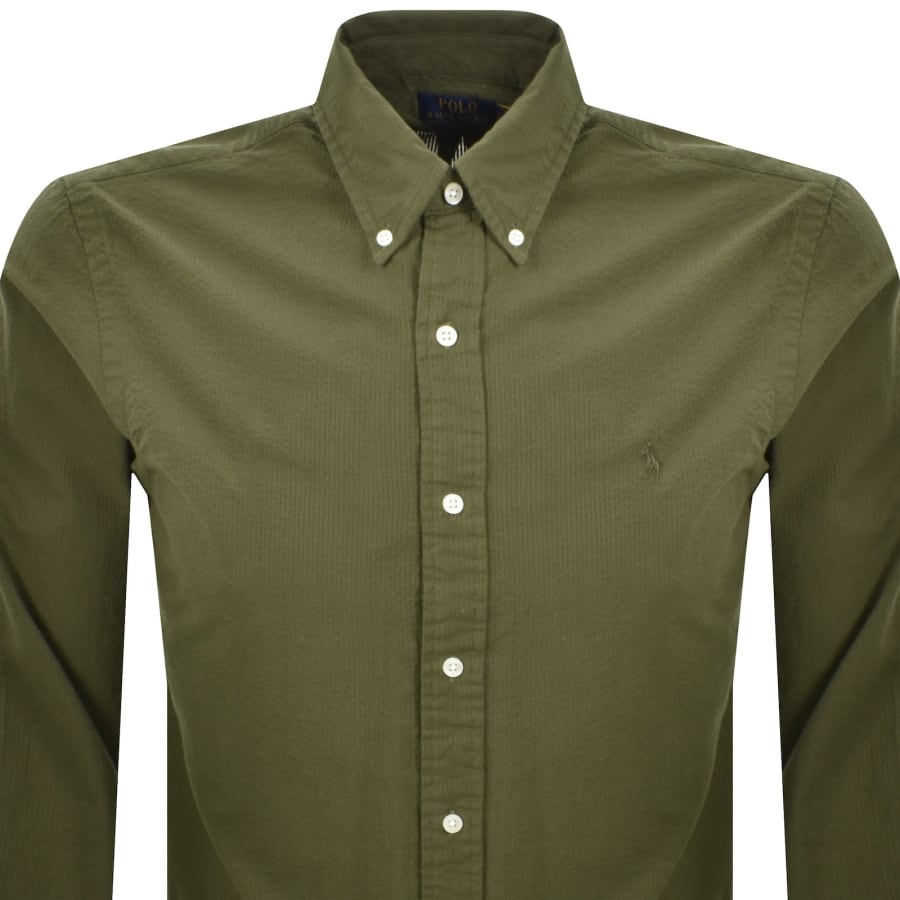Image number 2 for Ralph Lauren Long Sleeve Shirt Green