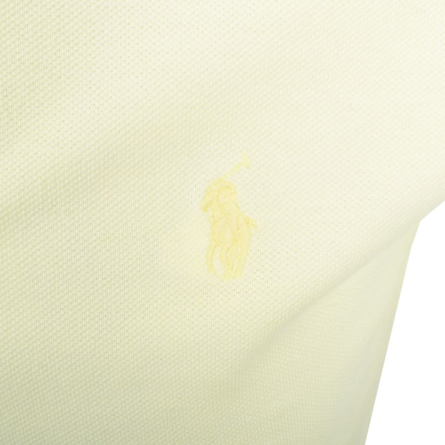 Image number 3 for Ralph Lauren Short Sleeve Polo Lime Yellow