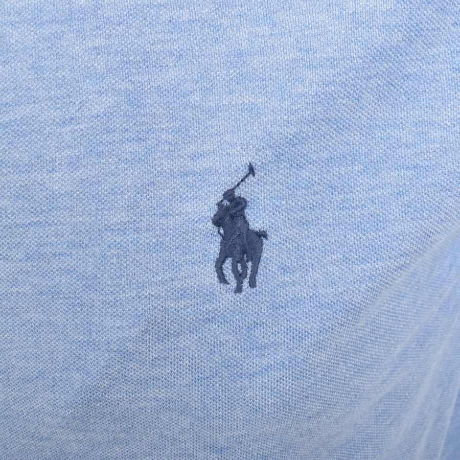 Image number 3 for Ralph Lauren Short Sleeve Knit Shirt Blue