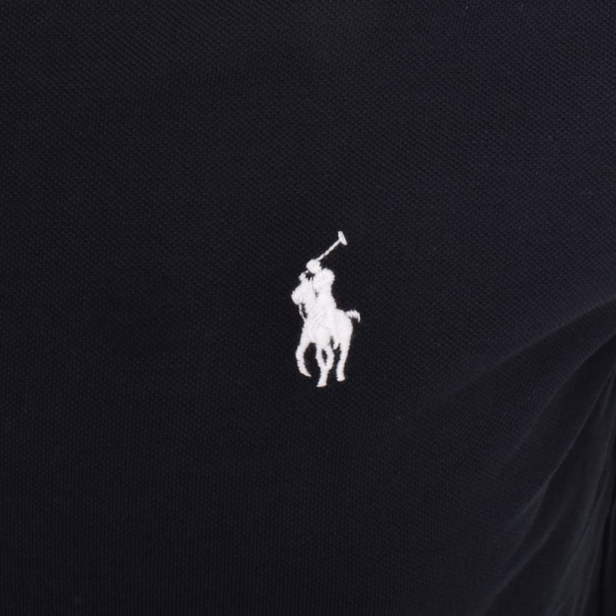 Image number 3 for Ralph Lauren Short Sleeve Knit Shirt Navy