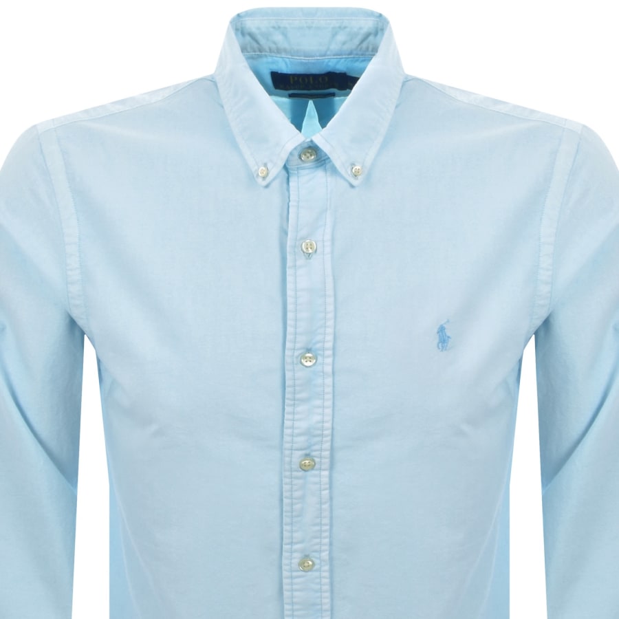Image number 2 for Ralph Lauren Long Sleeve Shirt Blue