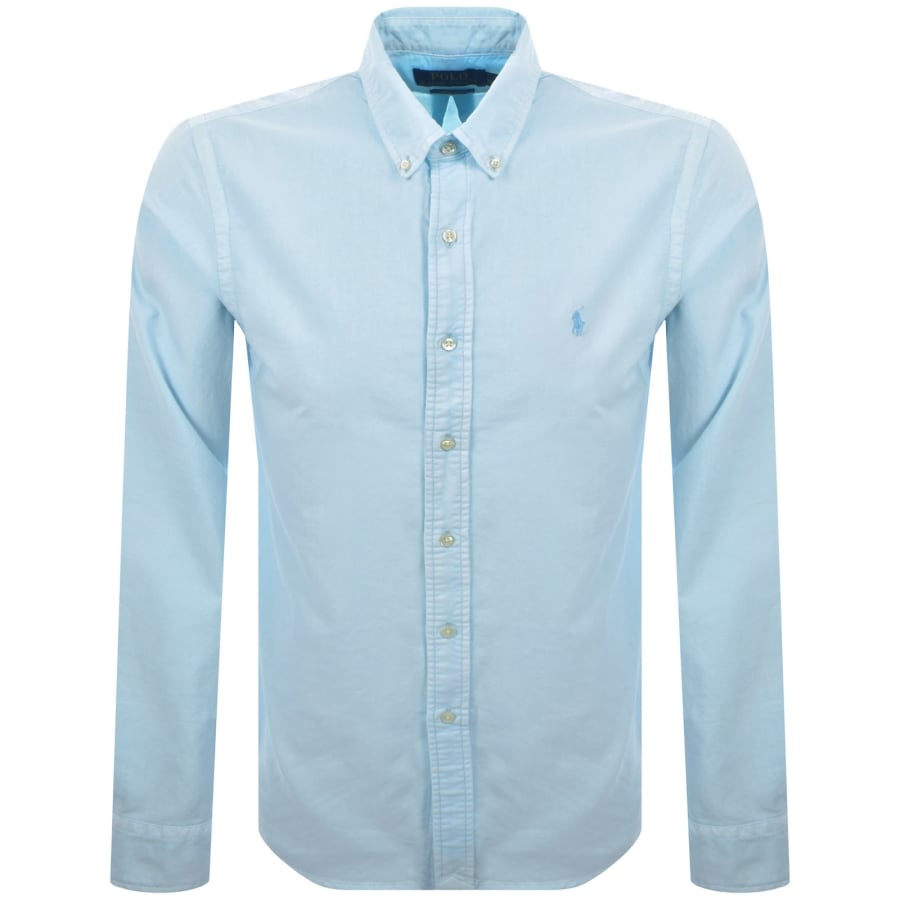 Image number 1 for Ralph Lauren Long Sleeve Shirt Blue
