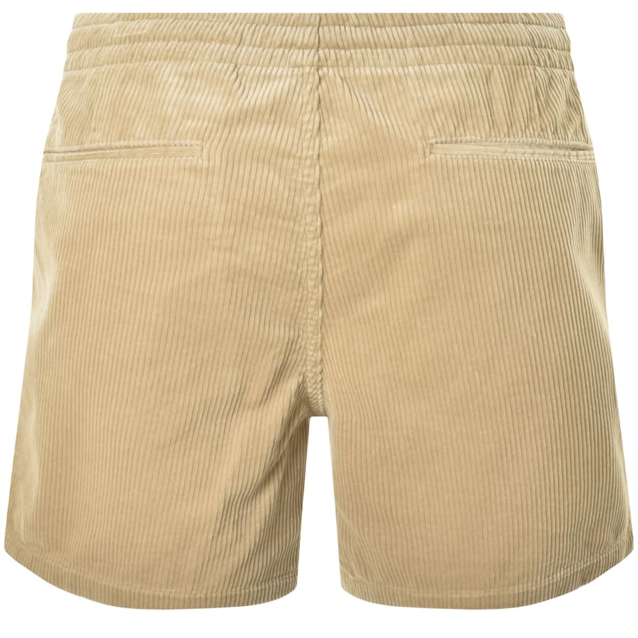 Image number 2 for Ralph Lauren Corduroy Shorts Beige