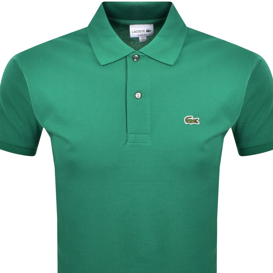 Image number 2 for Lacoste Classic Fit Polo T Shirt Green