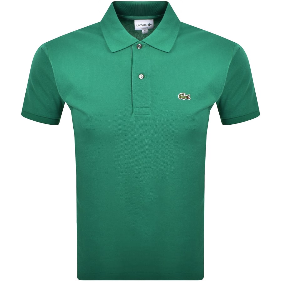 Image number 1 for Lacoste Classic Fit Polo T Shirt Green