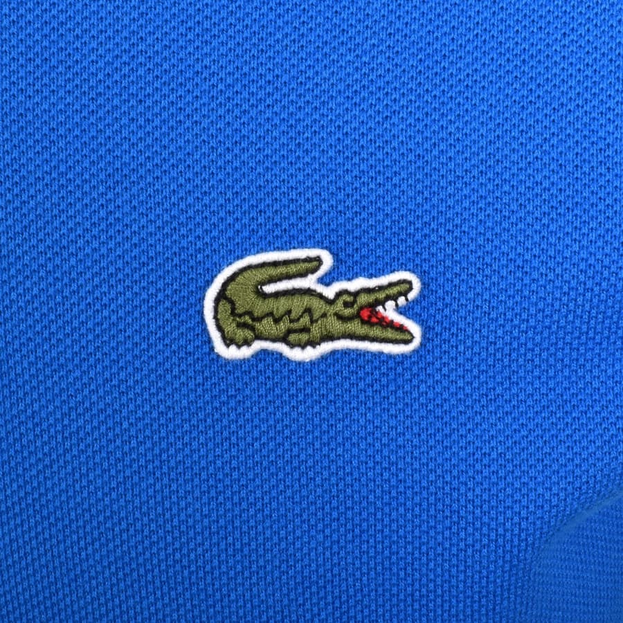 Image number 3 for Lacoste Classic Fit Polo T Shirt Blue