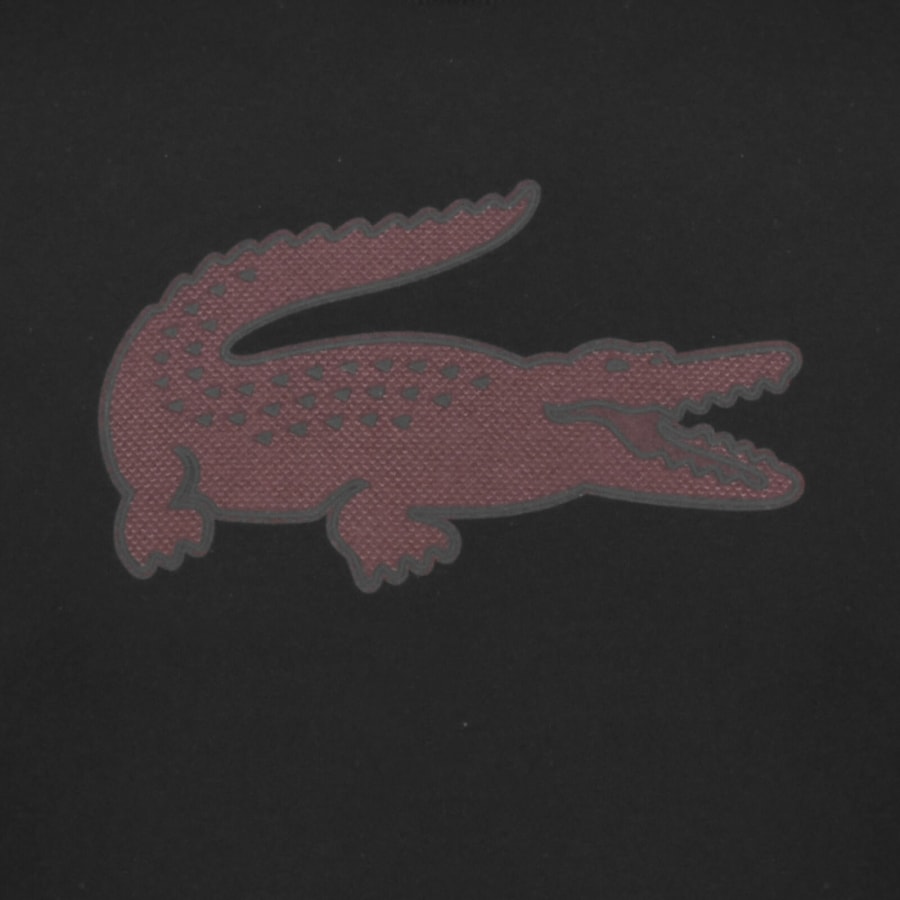 Image number 3 for Lacoste Sport Logo T Shirt Black
